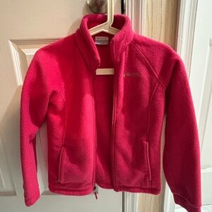 Columbia Vibrant Pink Fleece Jacket